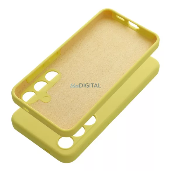 SILICONE 2 mm-es tok SAMSUNG S26 Ultra készülékhez, MagSafe-kompatibilis, citromszínű