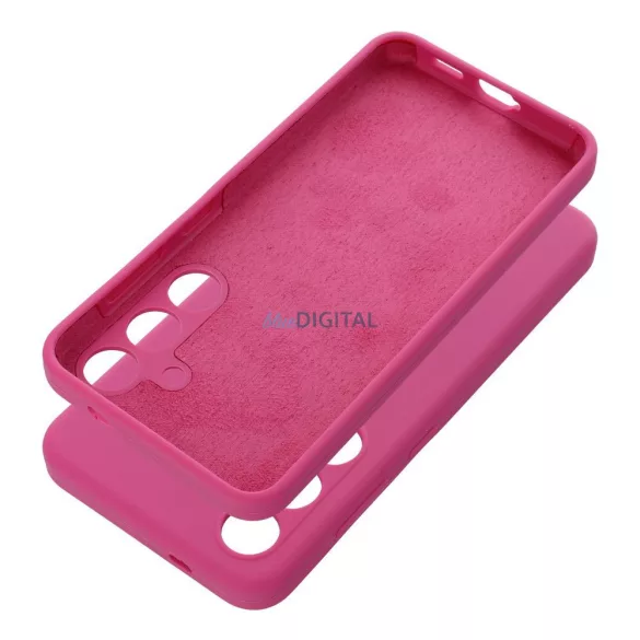 Case SILICONE 2mm for SAMSUNG S26 Ultra compatible with MagSafe pink