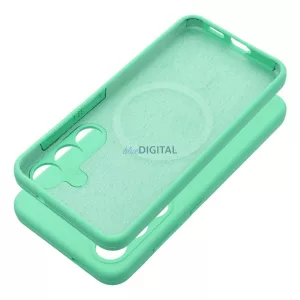 SILICONE 2 mm-es tok SAMSUNG S26 Ultra készülékhez, MagSafe-kompatibilis, menta színű