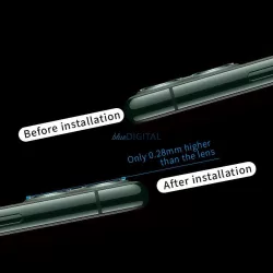   Bestsuit rugalmas hibrid üveg Apple iPhone 17 kameralencséihez