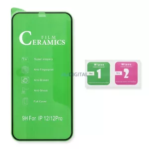 5D teljes felületű ragasztott kerámiaüveg – Samsung Galaxy S26 Plus, fekete