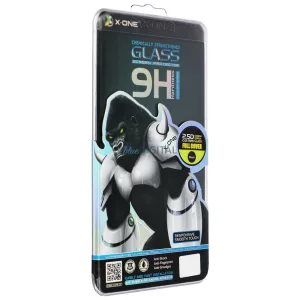 3D teljes fedésű edzett üveg X-ONE – Samsung Galaxy S26 (tokokkal is használható) – az ujjlenyomat-érzékelő működik