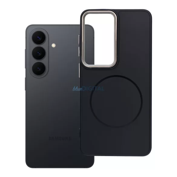 FRAME MAG COVER – MagSafe-kompatibilis tok SAMSUNG S26, fekete