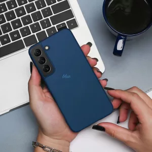 SZILIKON tok SAMSUNG S26 Plus, kék