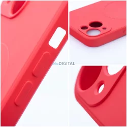   SILICONE MAG COVER tok, MagSafe-kompatibilis, SAMSUNG A37, piros