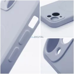   SILICONE MAG COVER tok, MagSafe-kompatibilis, SAMSUNG A37, világoskék
