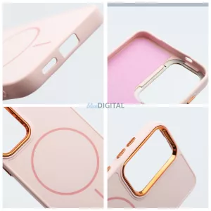 FRAME MAG COVER – MagSafe-kompatibilis tok SAMSUNG A37, porrózsaszín