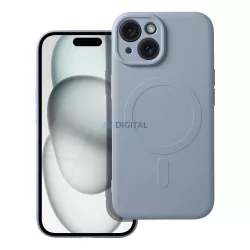   SILICONE MAG COVER tok, MagSafe-kompatibilis, SAMSUNG A57, világoskék