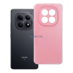   Átlátszó tok, 2 mm vastag, villogó, XIAOMI Redmi Note 15 5G, rózsaszín