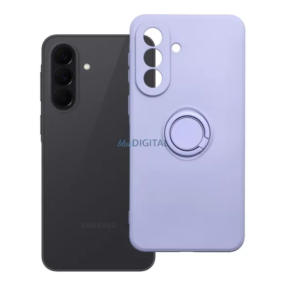 Szilikon gyűrűs tok Samsung A37 5G - lila