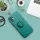 Szilikon gyűrűs tok Samsung A37 5G - zöld