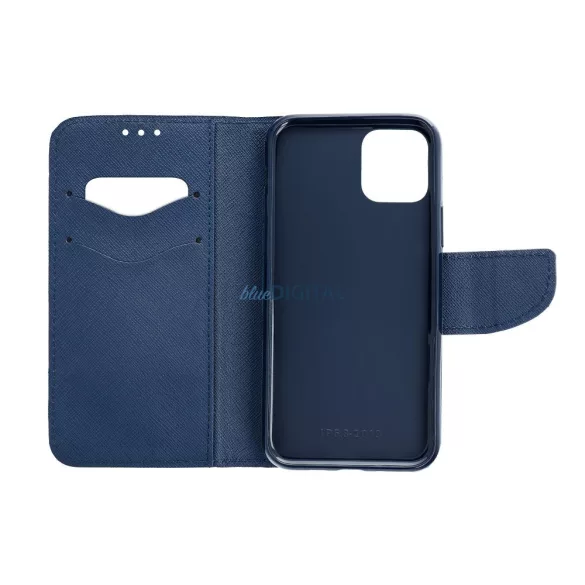 FANCY flip tok Samsung A57 - piros / sötétkék