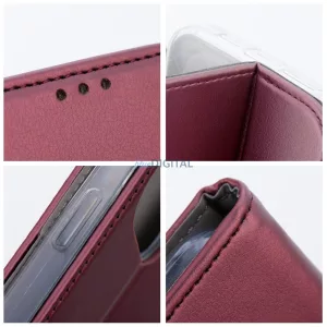 SMART MAGNETO flip tok Samsung A57 - bordó