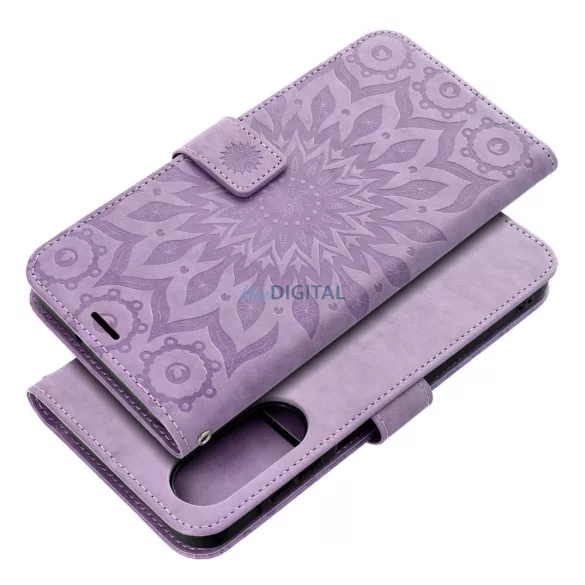 MEZZO könyvtartó a XIAOMI Redmi Note 15 5G, mandala lila