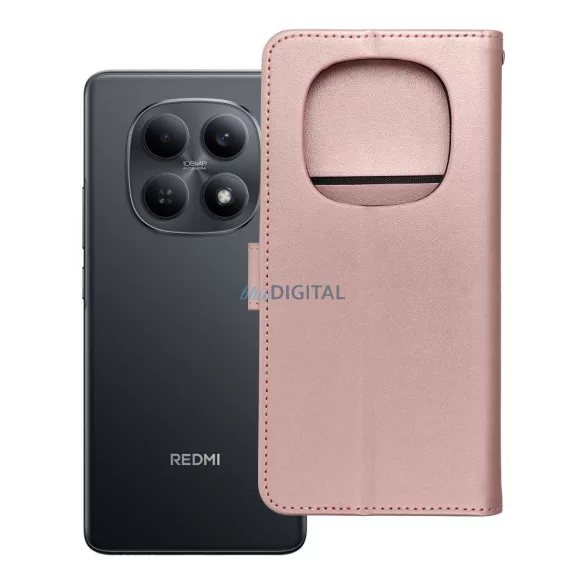MEZZO könyvtartó a XIAOMI Redmi Note 15 5G, álomfogó, rózsaszín arany