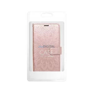 MEZZO könyvtartó a XIAOMI Redmi Note 15 PRO 5G, mandala rózsaszín arany