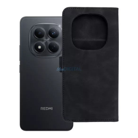 TENDER könyvtartó a XIAOMI Redmi Note 15 PRO 4G készülékhez, fekete