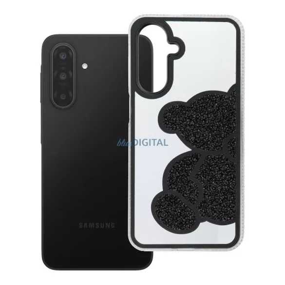 TEDDY BEAR tok Samsung Galaxy A17 4G/5G - fekete
