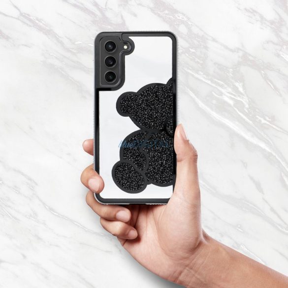 TEDDY BEAR tok Samsung Galaxy A17 4G/5G - fekete
