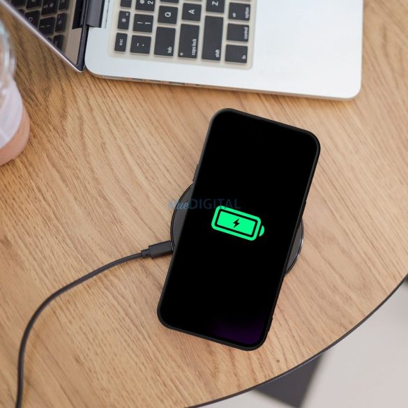 SILICONE MAG COVER MagSafe-kompatibilis tok Samsung Galaxy A17 4G/5G - fekete