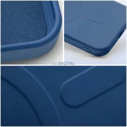   SILICONE MAG COVER MagSafe-kompatibilis tok Samsung Galaxy A17 4G/5G - kék