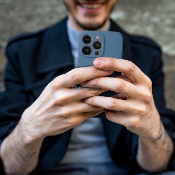 SILICONE MAG COVER MagSafe-kompatibilis tok Samsung Galaxy A17 4G/5G - kék