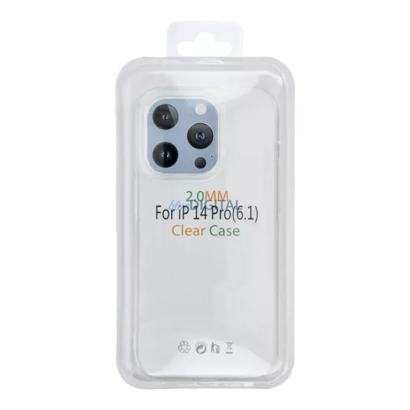CLEAR case 2mm BOX tok iPhone Air - átlátszó