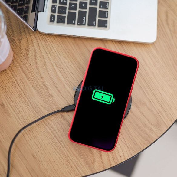 SILICONE MAG COVER MagSafe-kompatibilis tok Samsung Galaxy A17 4G/5G - piros