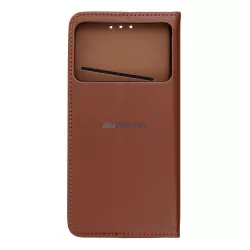 SMART PRO flipes bőrtok a SAMSUNG S26 Edge, barna