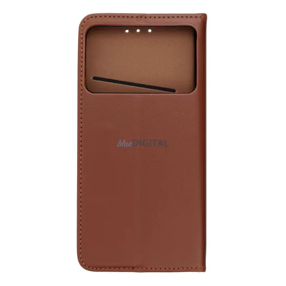 SMART PRO flipes bőrtok a SAMSUNG S26 Edge, barna