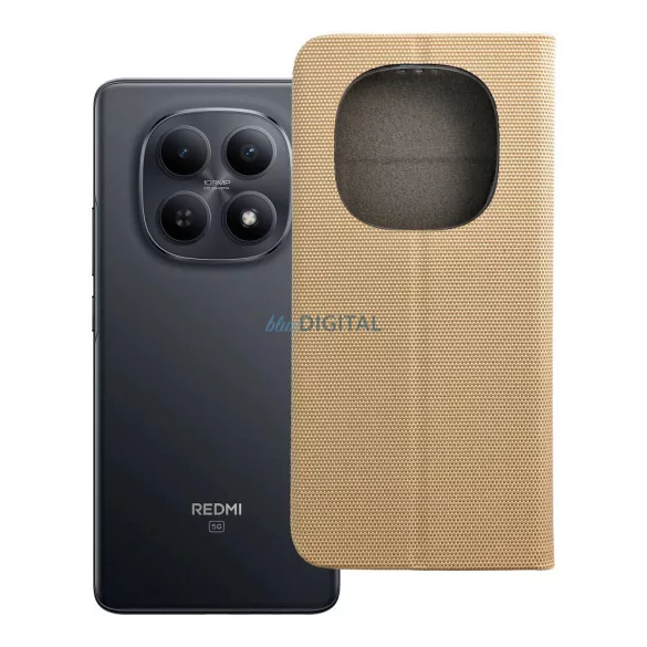 SENSITIVE könyvtok a XIAOMI Redmi Note 15 5G arany színű modellhez