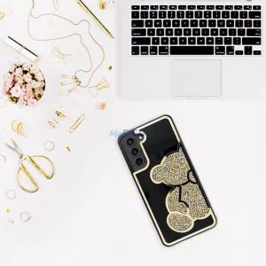 TEDDY BEAR tok Samsung Galaxy A17 4G/5G - arany színű