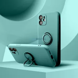 Szilikon gyűrűs tok Samsung A27 5G - zöld