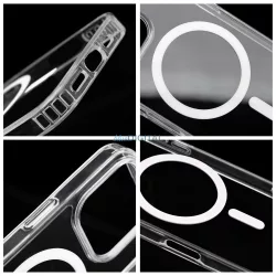 Drop Glue Colorful Ring MagSafe tok Samsung A27 - fehér