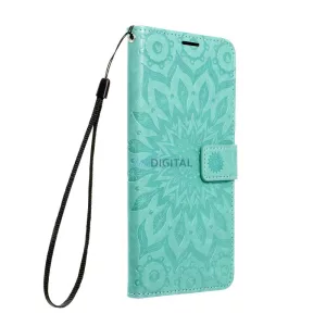 MEZZO könyvtok Xiaomi Redmi 15 5G - türkizkék "mandala"