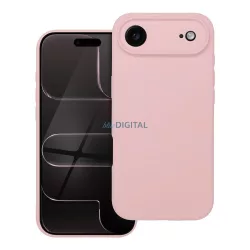   SILICONE 2mm MagSafe-kompatibilis tok iPhone Air - pasztel rózsaszín