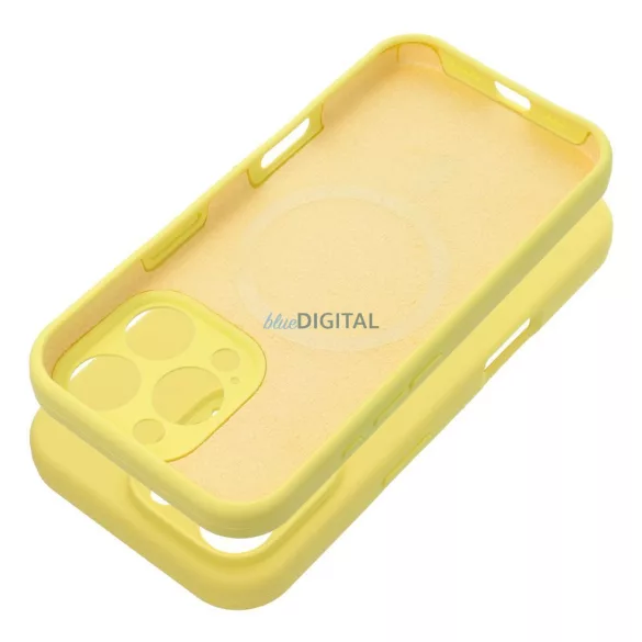 SILICONE 2mm MagSafe-kompatibilis tok iPhone Air - citromsárga