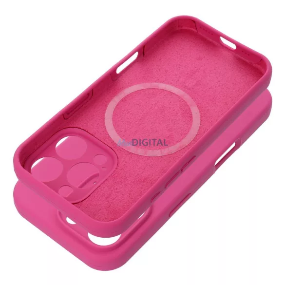 SILICONE 2mm MagSafe-kompatibilis tok iPhone Air - rózsaszín