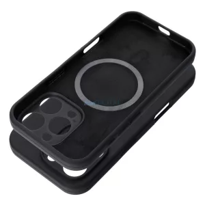 SILICONE 2mm MagSafe-kompatibilis tok iPhone Air - fekete