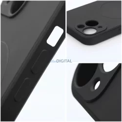   SILICONE MAG COVER tok, MagSafe-kompatibilis, SAMSUNG A27, fekete