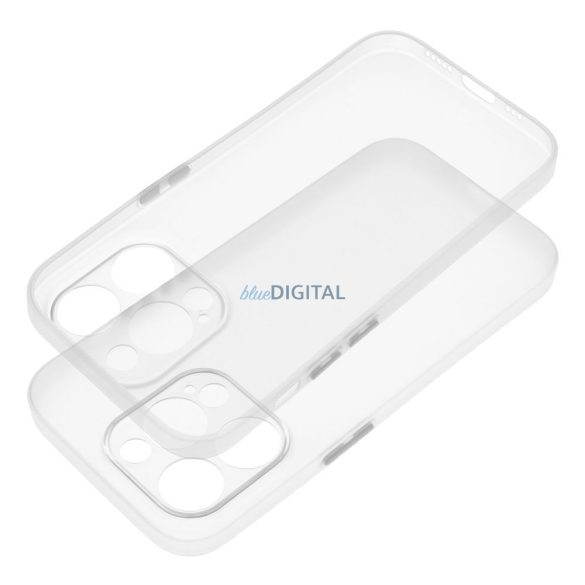 ULTRATHIN MATT tok iPhone 17 Pro - átlátszó