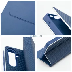 LUNA Book Carbon flip tok Xiaomi Redmi Note 15 Pro 5G - kék