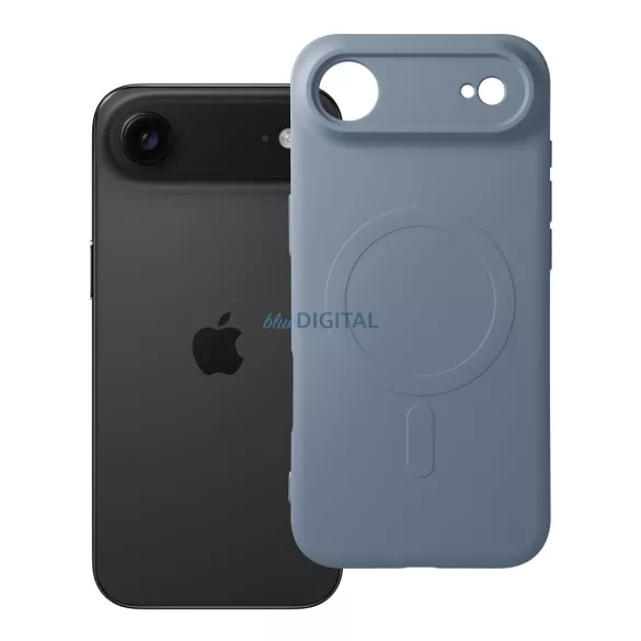SILICONE MAG COVER MagSafe-kompatibilis tok iPhone Air - világoskék