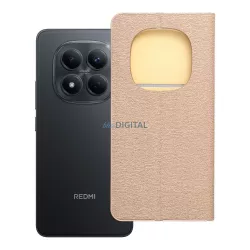 LUNA Book Gold flip tok Xiaomi Redmi Note 15 Pro 5G - arany