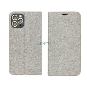 LUNA flipes arany a XIAOMI Redmi Note 15 5G ezüst színű modellhez