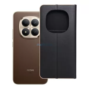 LUNA Book Gold flip tok Xiaomi Redmi Note 15 Pro Plus 5G - fekete