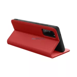 SMART PRO flipes bőrtok a SAMSUNG S26 Plus készülékhez, bordó színben