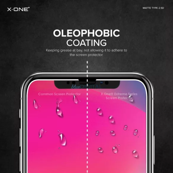 X-ONE Full Cover extra erős Matt – SAMSUNG S26, edzett üveg, 9H