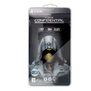 X-ONE Full Cover Extra Strong Privacy - for SAMSUNG A37 5G (full glue) tempered glass 9H
