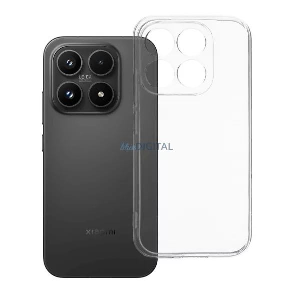 CLEAR tok 2 mm Xiaomi 17 (kameravédelem) - átlátszó